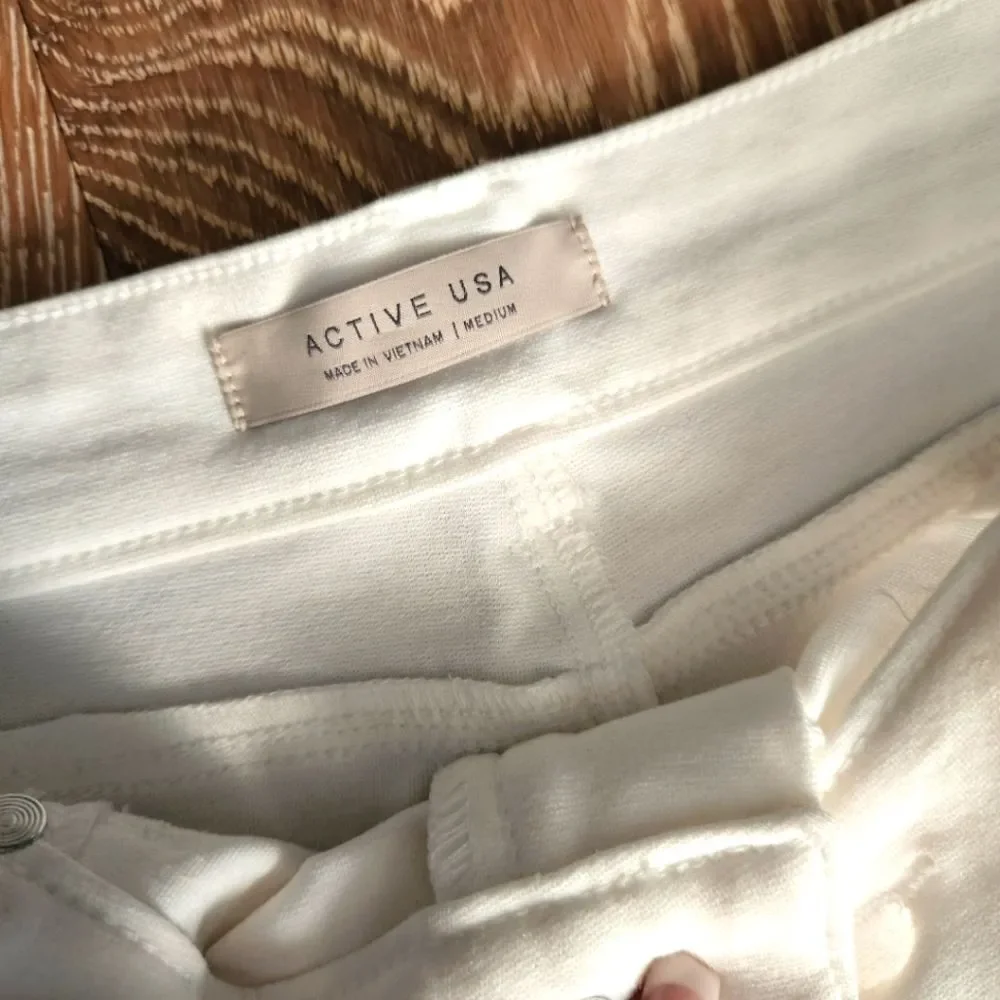 Clearance - White Skinny Fit Pants - Picture 3 of 5
